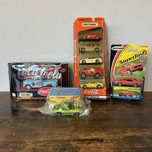 Matchbox Diecast Cars Collectors Lot Coca Cola Superfast NEW‎
